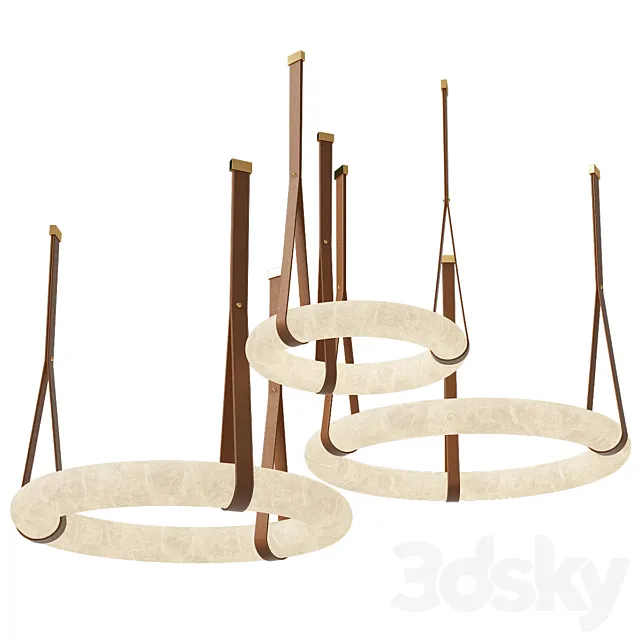 Atelier Alain OSLO L3P Pendant 3D Model Atelier Alain OSLO L3P Pendant 3D Model