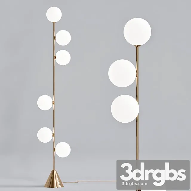 Atelier areti floor lamp 3D Model Download