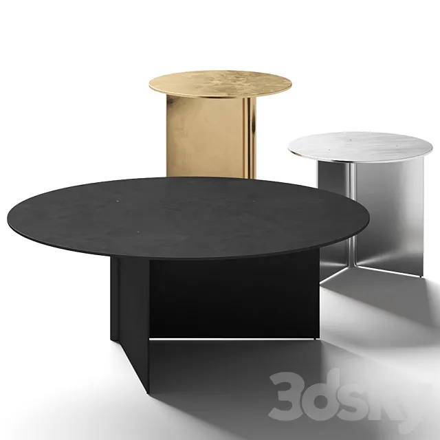 Atelier de Troupe OS Coffee Tables 3D Model