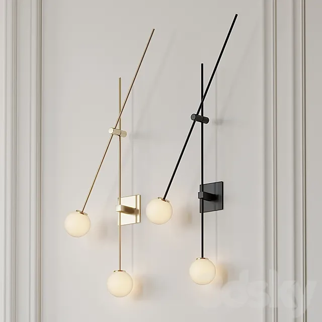 ATELIER DE TROUPE Tempo Wall Sconce 3DModel