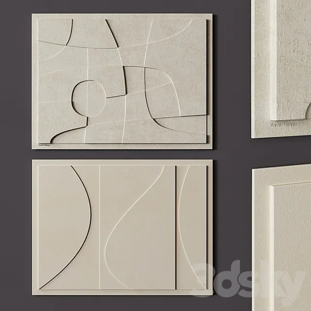 Atelier Plateau. Relief 1 3D Model