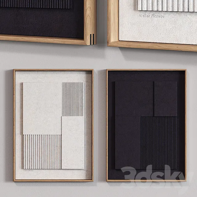 Atelier Plateau. Relief 2 3DModel