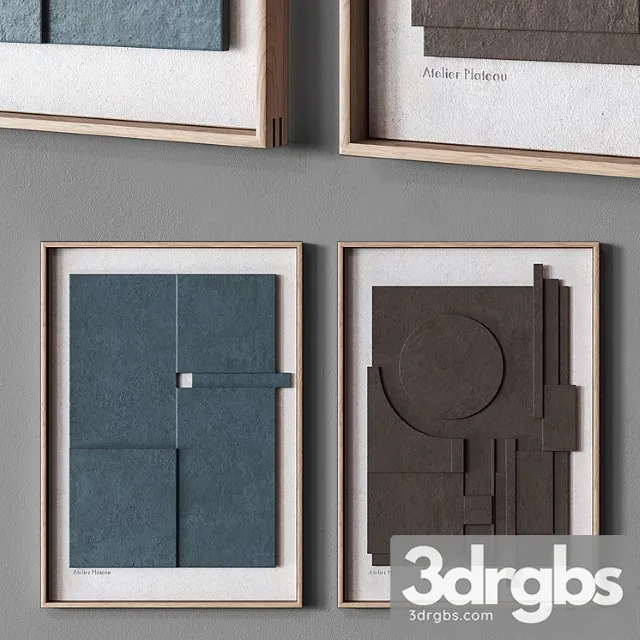 Atelier Plateau Relief 4 3D Model Download Atelier Plateau Relief 4 3D Model Download