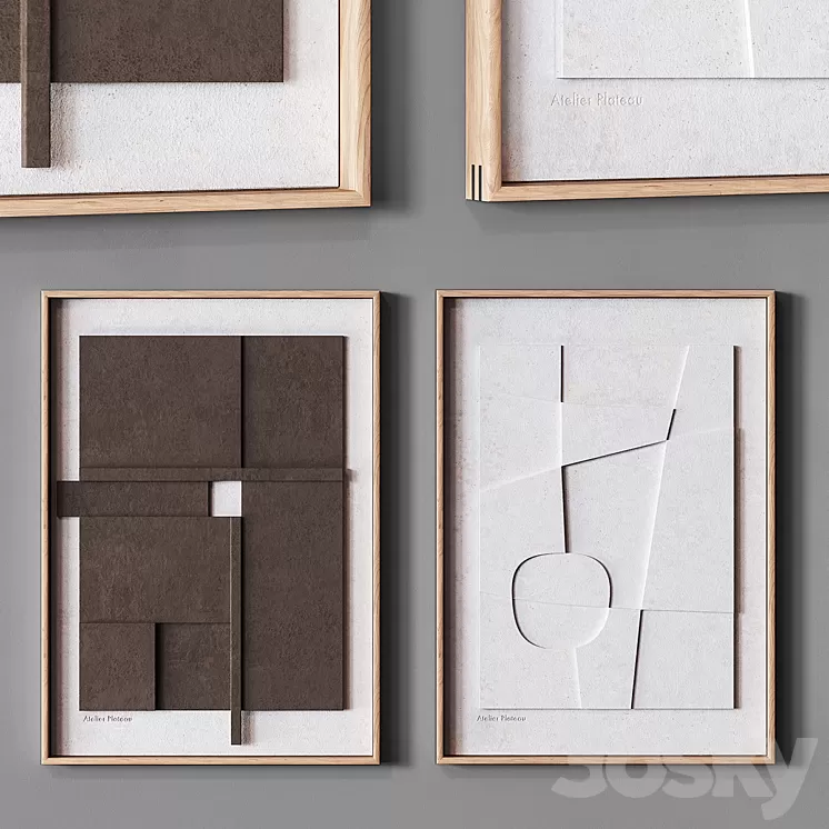 Atelier Plateau. Relief 5 3D Model