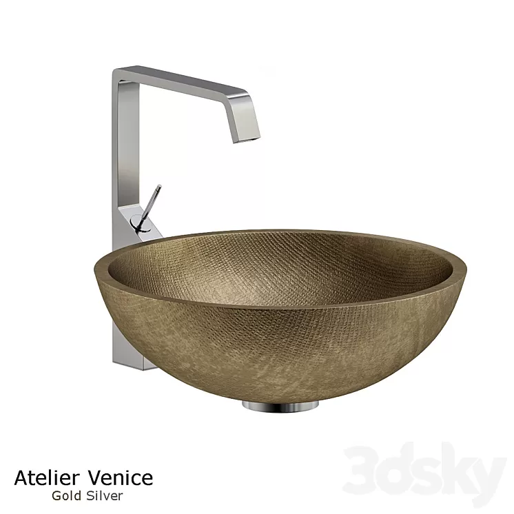 Atelier Venice Gold Silver 3D Model Atelier Venice Gold Silver 3D Model
