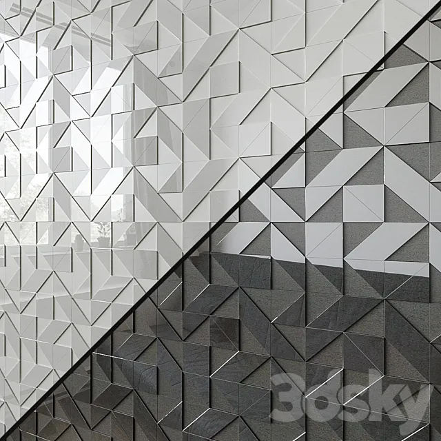 ATLAS CONCORDE ARKSHADE Mosaico Art 3D 3D Model