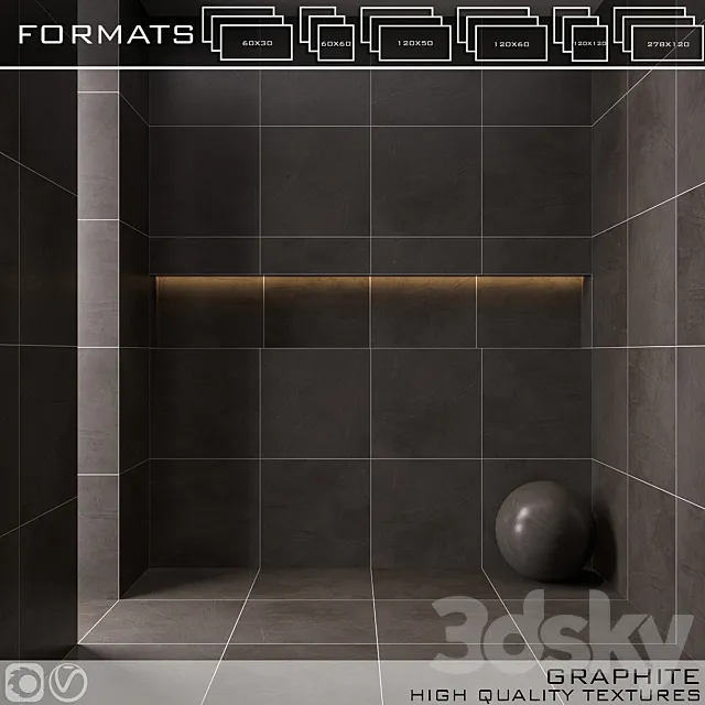 ATLAS CONCORDE GRAPHITE 3D Model