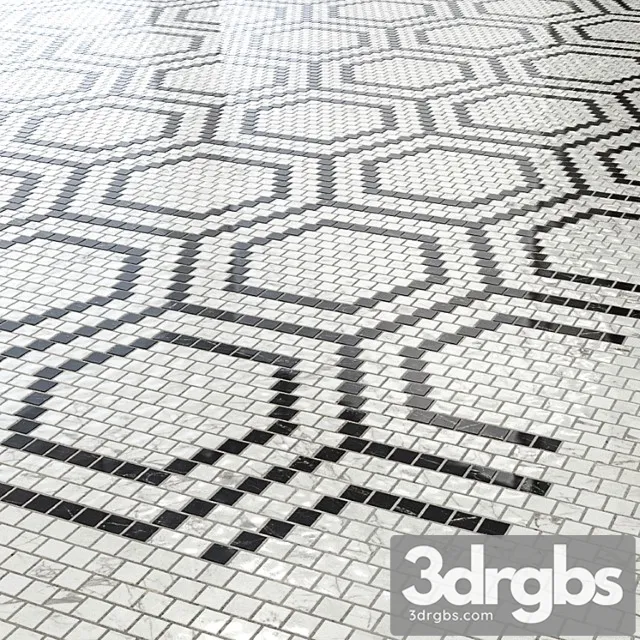 Atlas concorde marvel pro mosaico honeycomb 3D Model Download