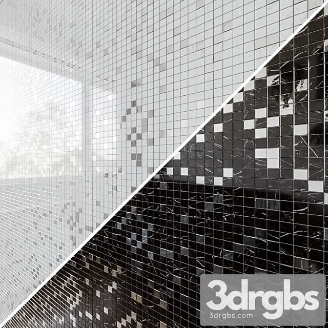 Atlas concorde marvel stone mosaic q 3D Model Download