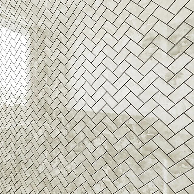 ATLAS CONCORDE RUSSIA SUPERNOVA ONYX Herringbone Mosaic 3D Model