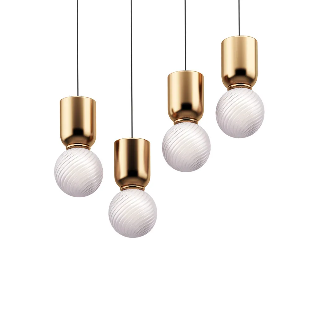 Atlas Pendant Lamp S4 by Euroluce Lampadari