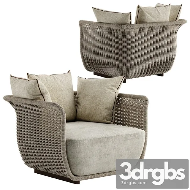 Atmosphera bellagio armchair 3D Model Download Atmosphera bellagio armchair 3D Model Download