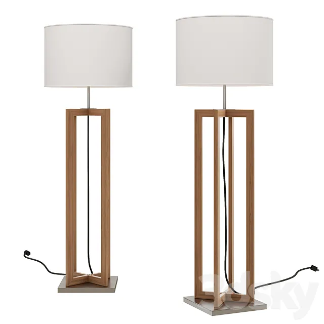 Atmosphera Vertigo floor Lamp 3D Model