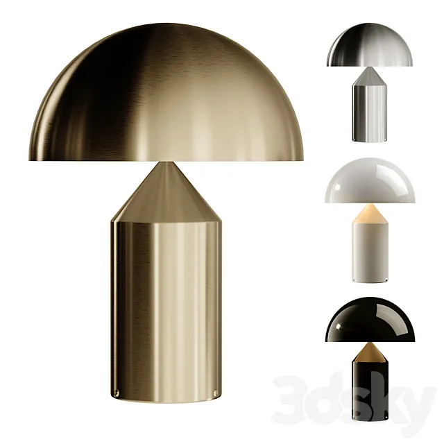 Atollo metal 3DModel Atollo metal 3DModel