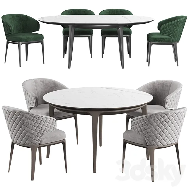 ATOM Chair Konyshev PLAY Table 3DModel ATOM Chair Konyshev PLAY Table 3DModel