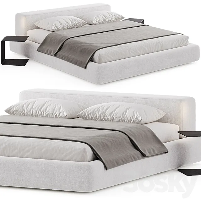 Atom Slow Bed 3D Model