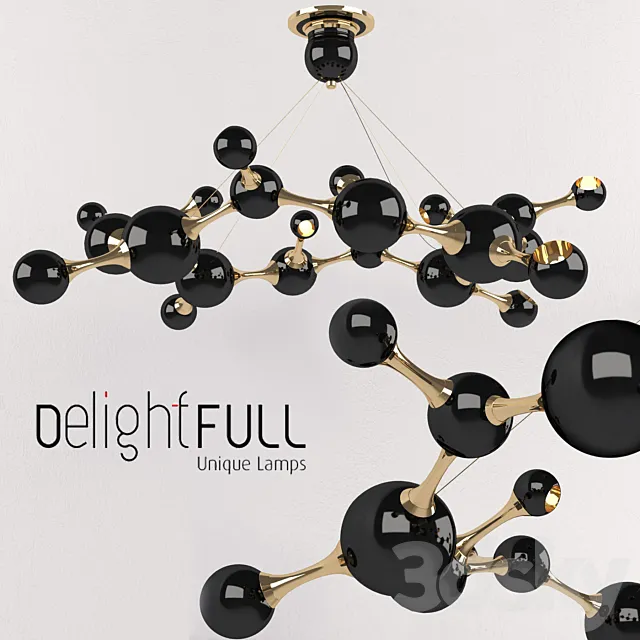 ATOMIC ROUND by Delightfull 3DModel ATOMIC ROUND by Delightfull 3DModel