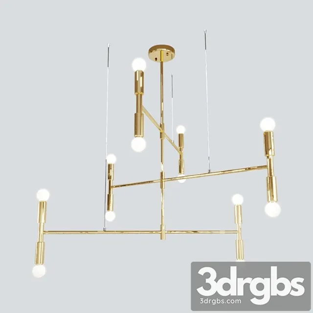 Atomium Chandelier 3D Model Download Atomium Chandelier 3D Model Download