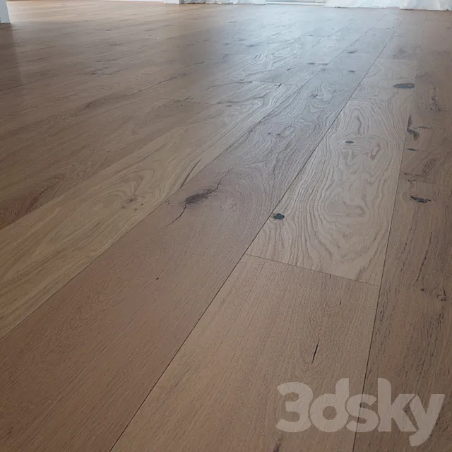 Attica Wooden Oak Floor 3DModel