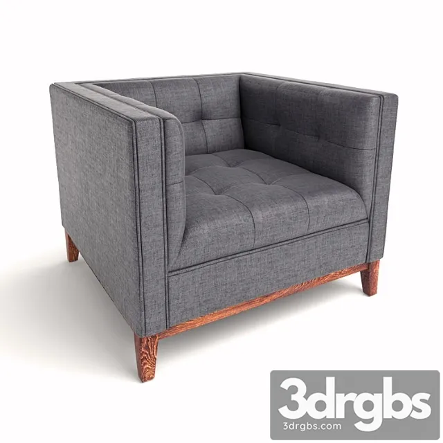 Atwood Chair By Gus Modern 3D Model Download Atwood Chair By Gus Modern 3D Model Download
