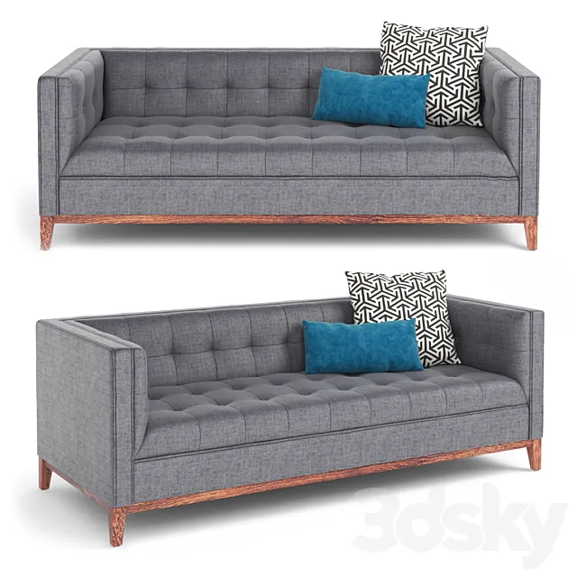 Atwood sofa by Gus Modern 3D Model Atwood sofa by Gus Modern 3D Model
