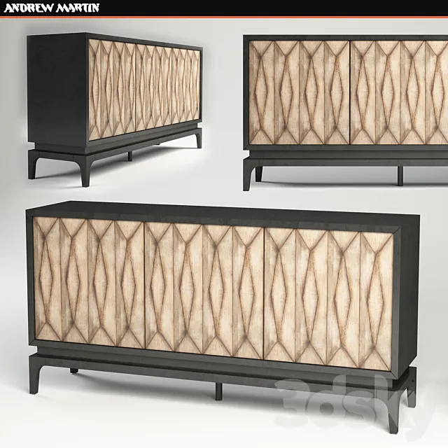 Aubrey_Cabinet_Andrew_Martin 3D Model Aubrey_Cabinet_Andrew_Martin 3D Model