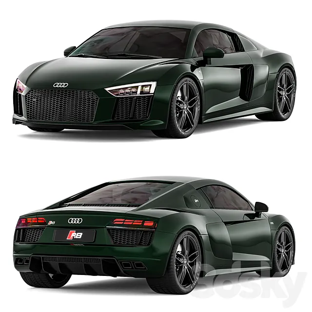 Audi R8 3D Model