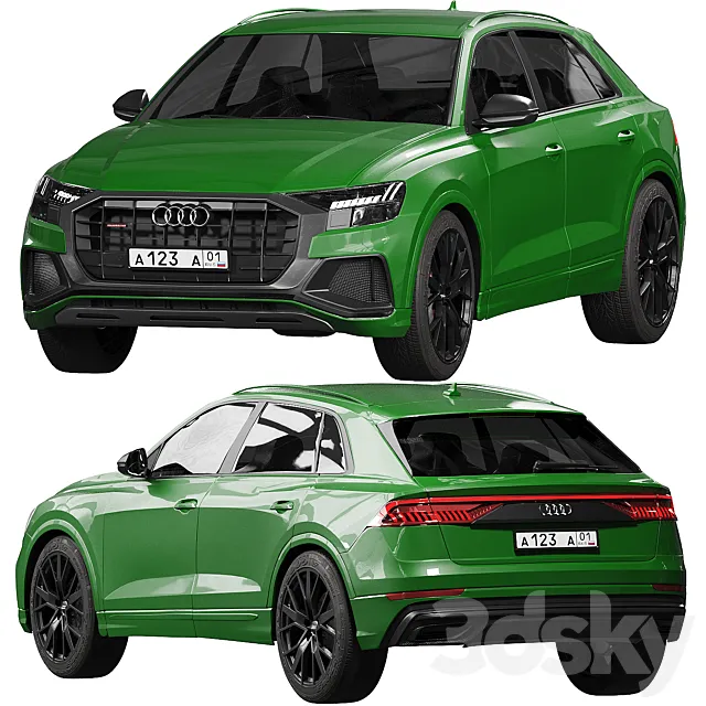 Audi RS Q8 3D Model