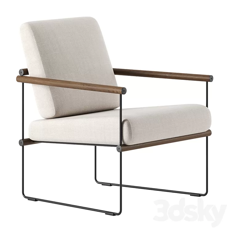 AUDREY armchair by GHYCZY 3D Model Free Download