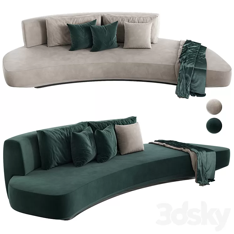 Audrey Sofa 3D Model Audrey Sofa 3D Model