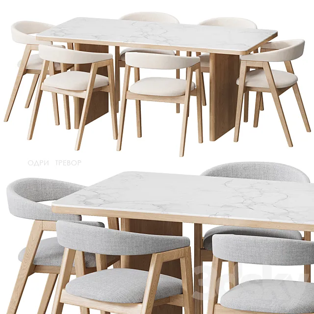 Audrey Trevor Divan.ru 3D Model Audrey Trevor Divan.ru 3D Model