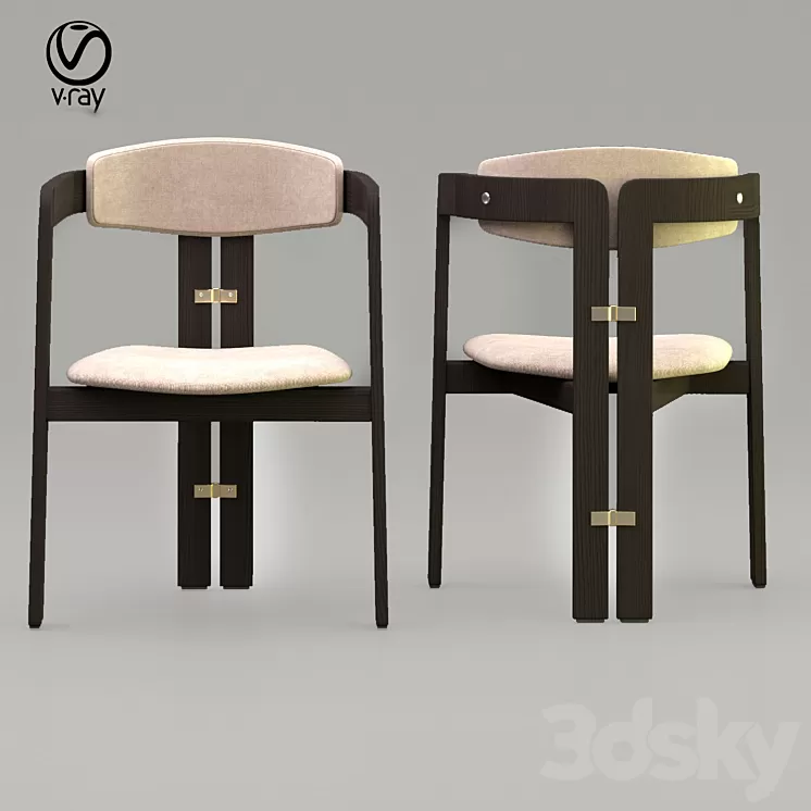 Augusto savini pamplona chairs 3D Model