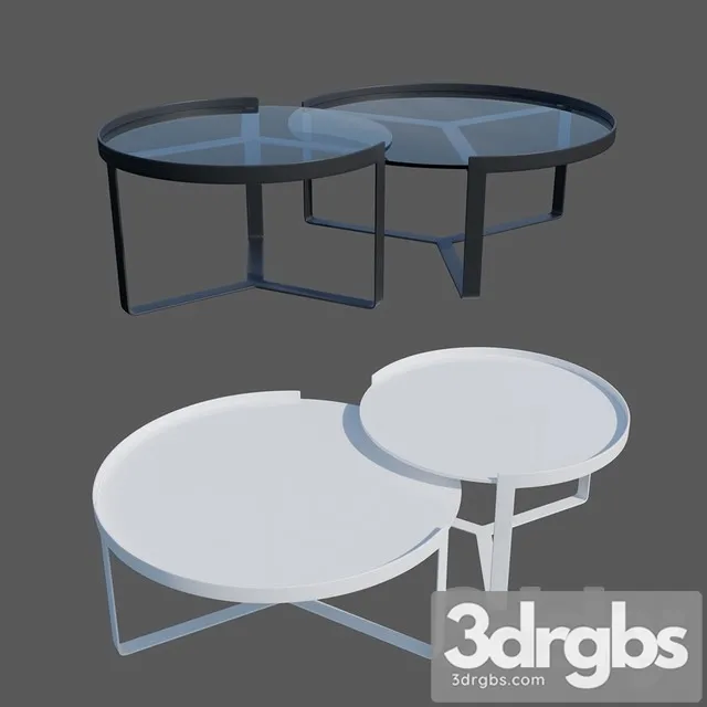 Aula Nesting Coffee Table 3D Model Download