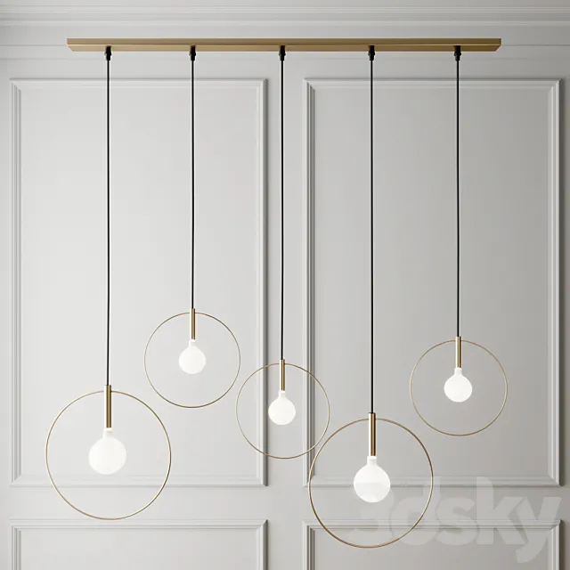 Aura Linear 5 piece 3DModel