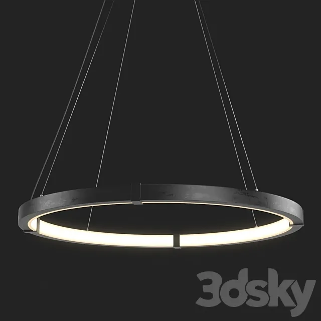 Aura Slim Pendant by Zac Ridgely 3D Model Aura Slim Pendant by Zac Ridgely 3D Model
