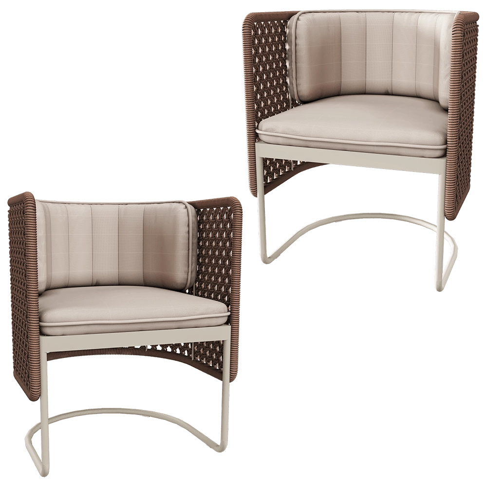 AURICA – Dining chair Rugen 3D Model