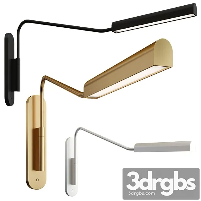 Austin Articulating Wall Light 3D Model Download