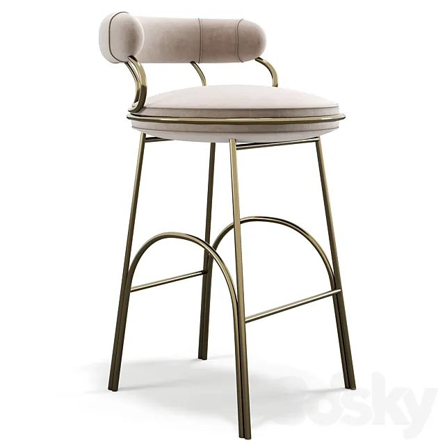 Austin Bar Chair 3DModel Austin Bar Chair 3DModel