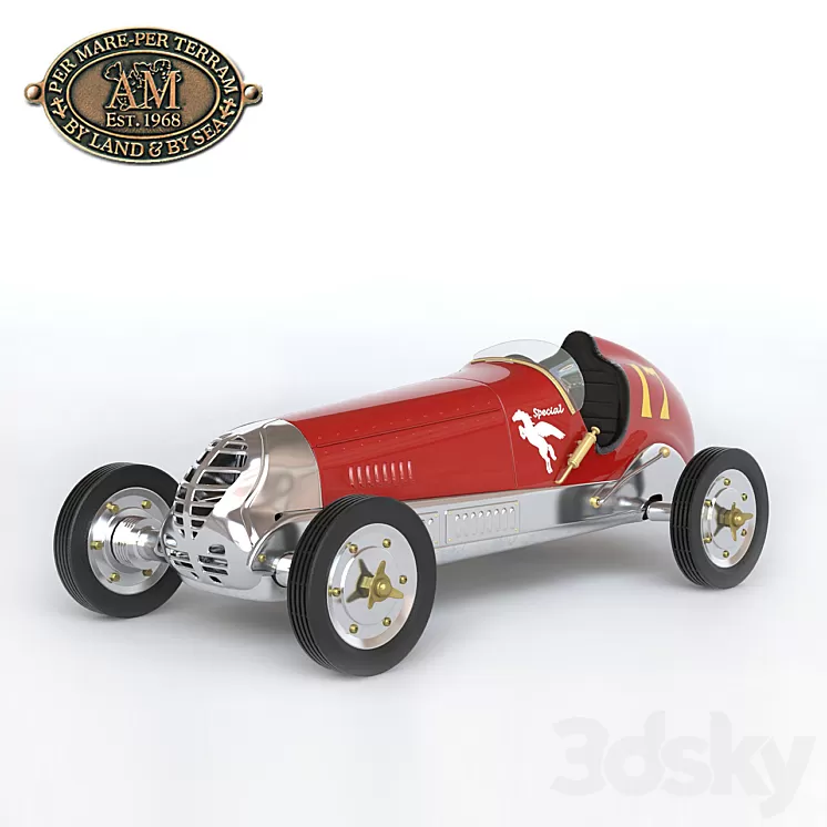 Authentic Models Super Car Spindizzy 3D Model
