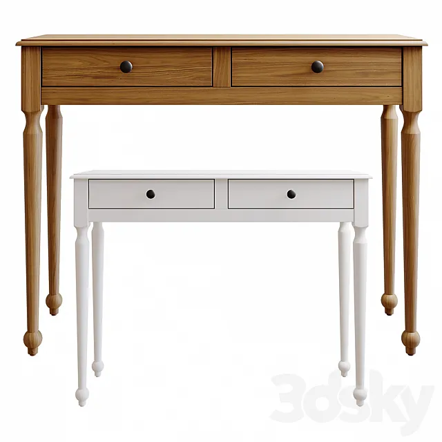 Authentic Style. La Redoute Interieurs. Console 3D Model