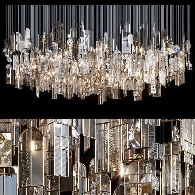 Author’s lamp “Vargov Design” – Petersburg 3DModel