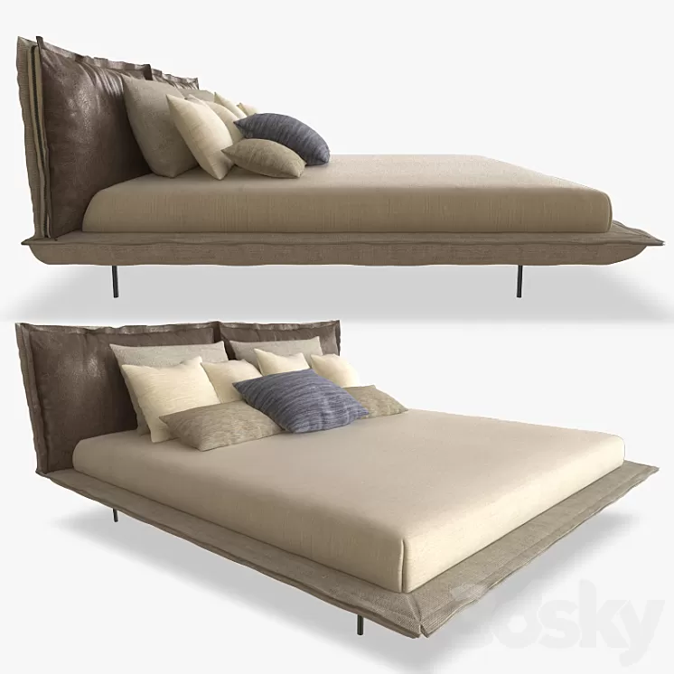 Auto Reverse Dream Bed 3D Model Auto Reverse Dream Bed 3D Model