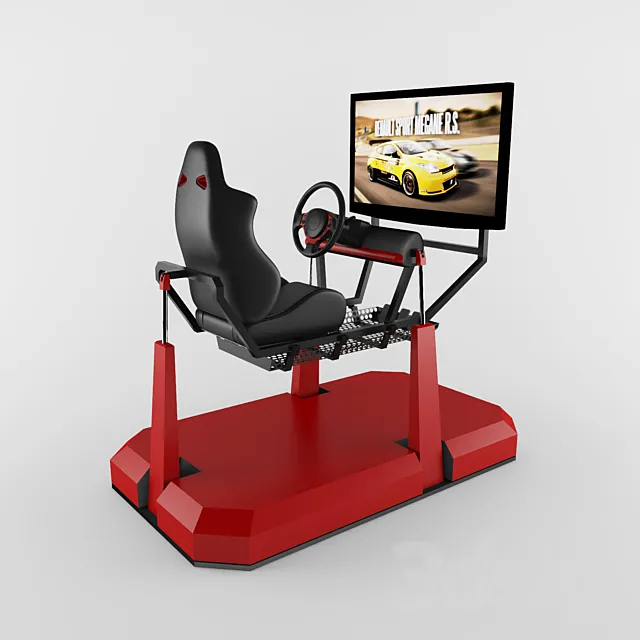 Auto Simulator 3D Model Auto Simulator 3D Model
