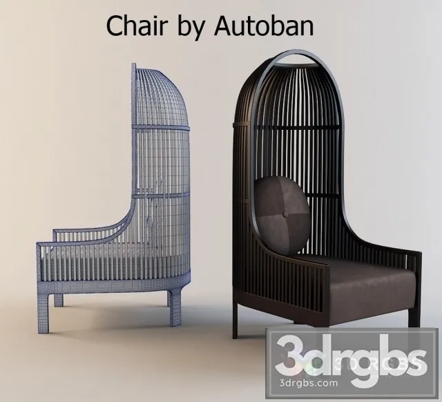 Autoban Nest Lounge Chair 3D Model Download Autoban Nest Lounge Chair 3D Model Download