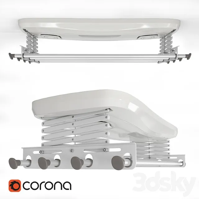 Automatic Clothes Dryer Senspa Marmi Tsompact 3D Model Download