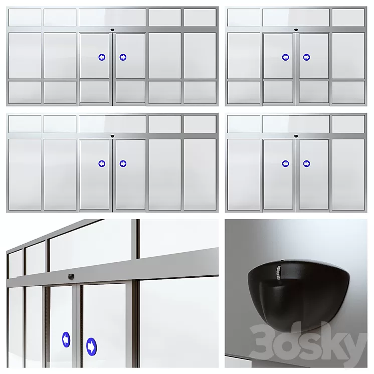 Automatic door 3D Model