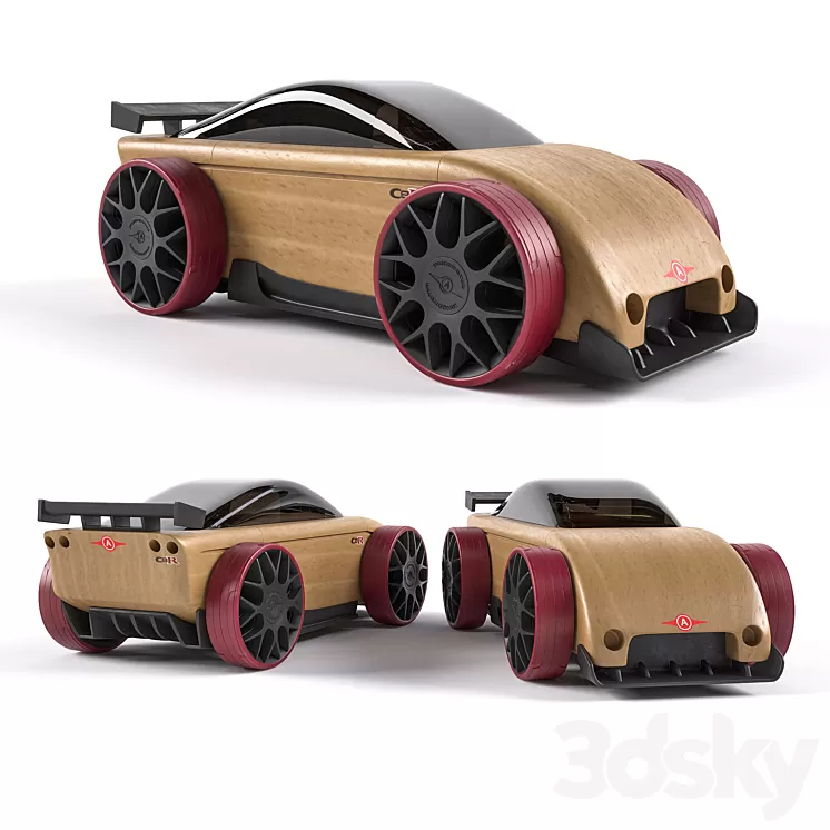 Automoblox C9R auto toys 3D Model Automoblox C9R auto toys 3D Model
