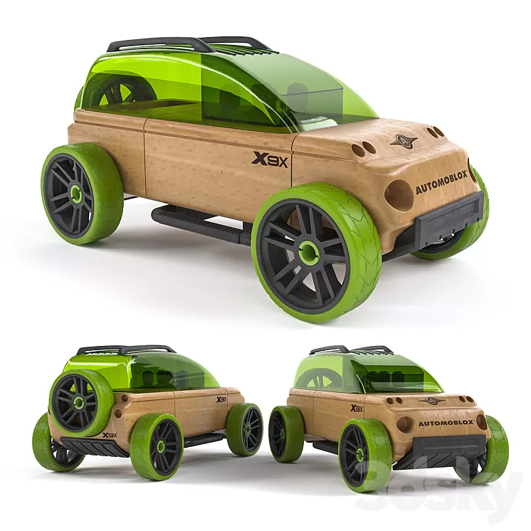 Automoblox X9x auto toys 3D Model Automoblox X9x auto toys 3D Model
