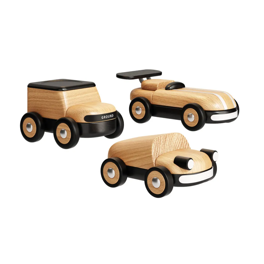 Automotive Wooden Toys by S2Victor