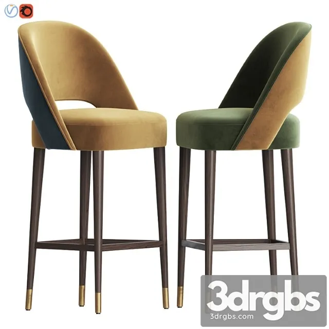 Ava Bar Stool Mambo 3D Model Download